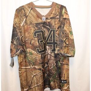 Walter Payton #34 CHICAGO BEARS NFL Nike Real Tree Camo Jersey Size 56 NEW 2012